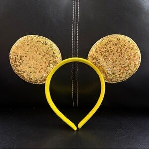 Gold Disney Ears Headband